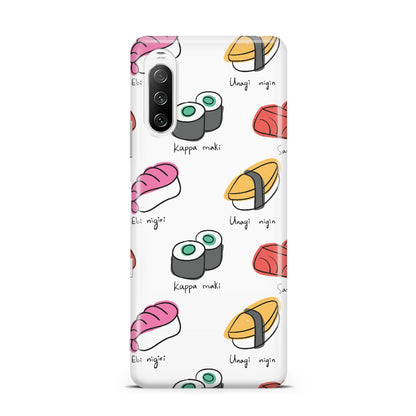Sashimi Kappa Maki Sushi Sony Xperia 10 III Case
