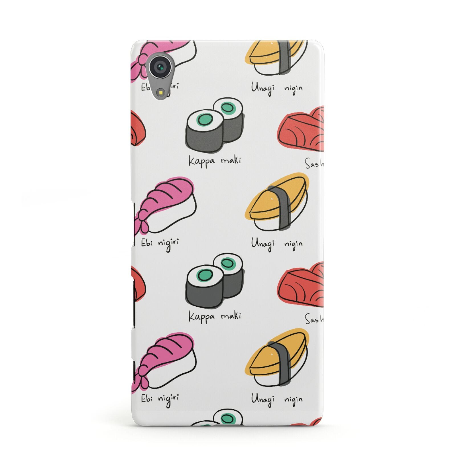 Sashimi Kappa Maki Sushi Sony Xperia Case