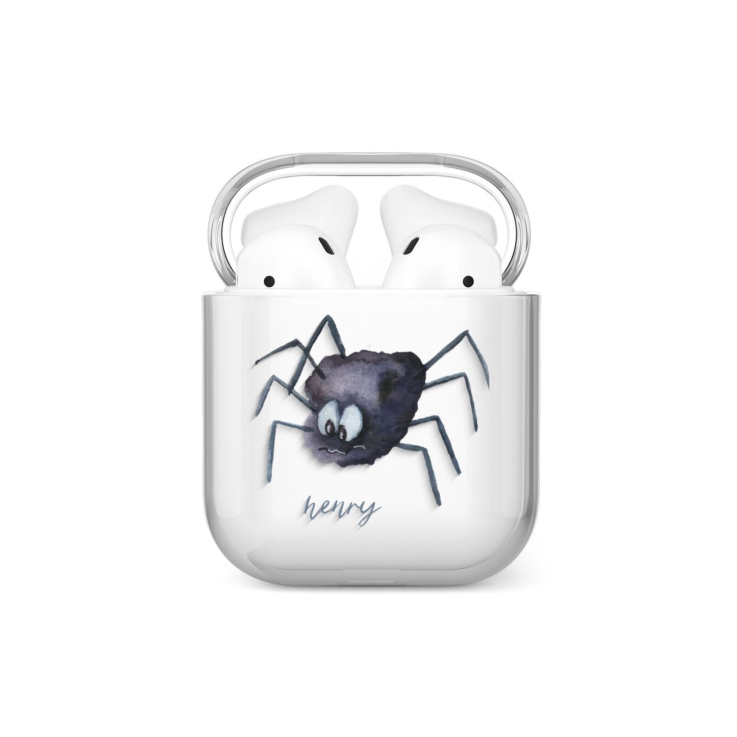 Scared Spider Personalised AirPods Case