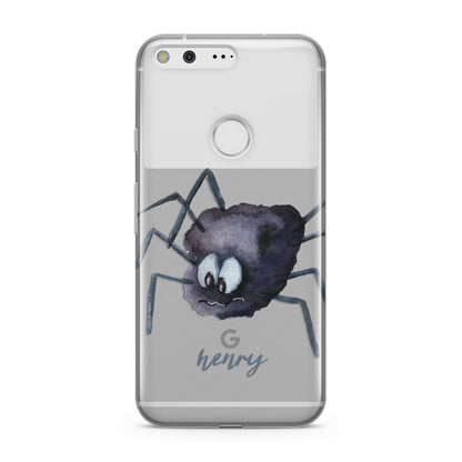 Scared Spider Personalised Google Pixel Case