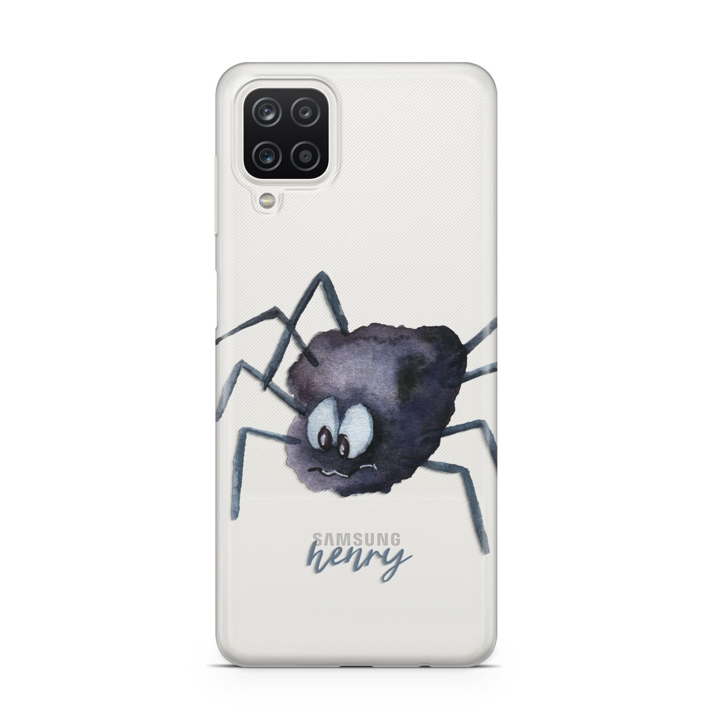 Scared Spider Personalised Samsung A12 Case