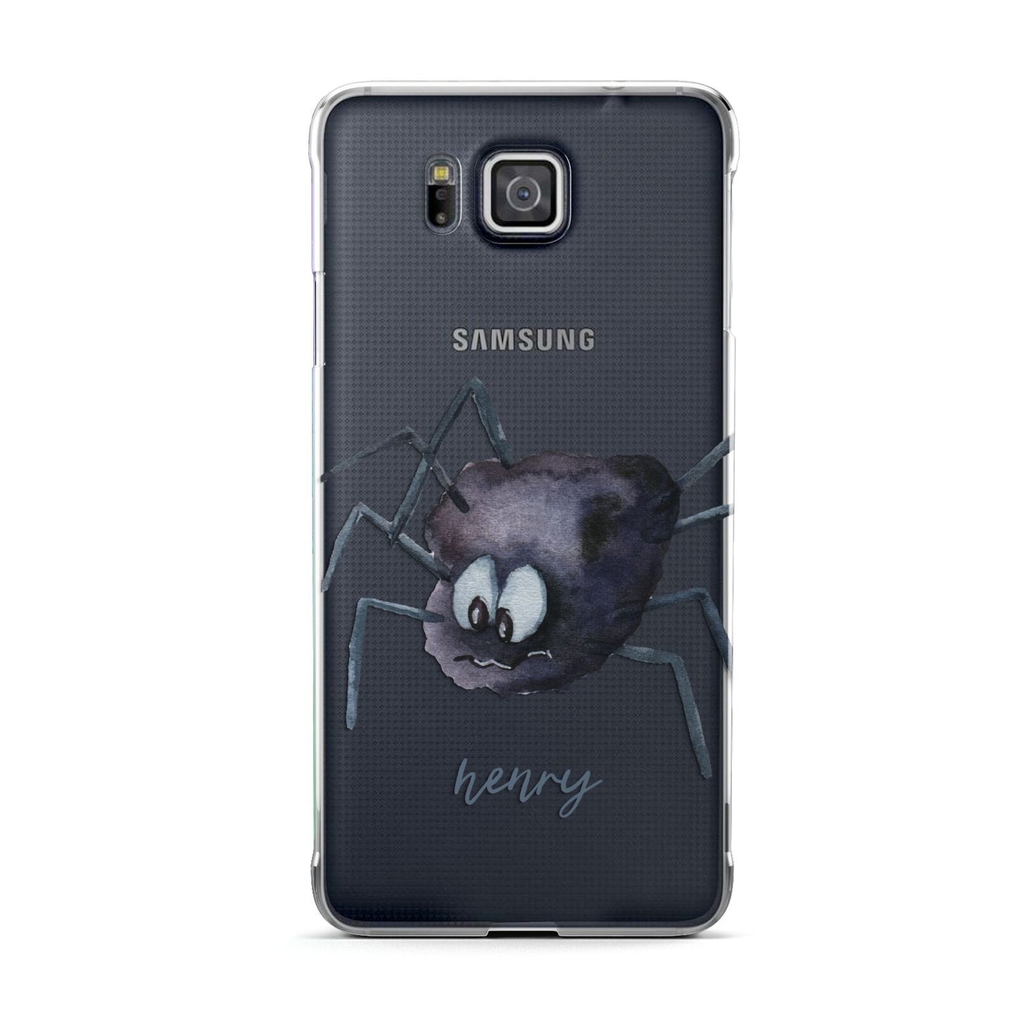 Scared Spider Personalised Samsung Galaxy Alpha Case