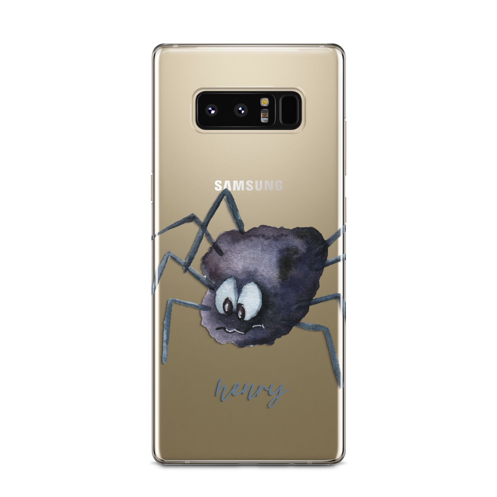 Scared Spider Personalised Samsung Galaxy Note 8 Case