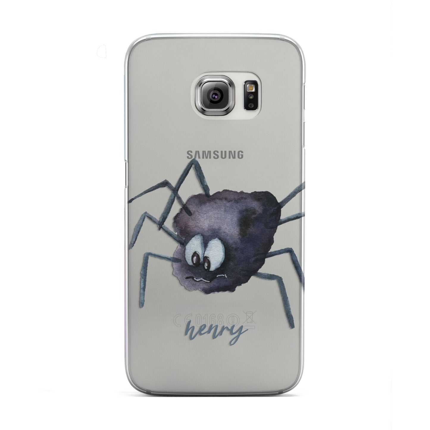 Scared Spider Personalised Samsung Galaxy S6 Edge Case