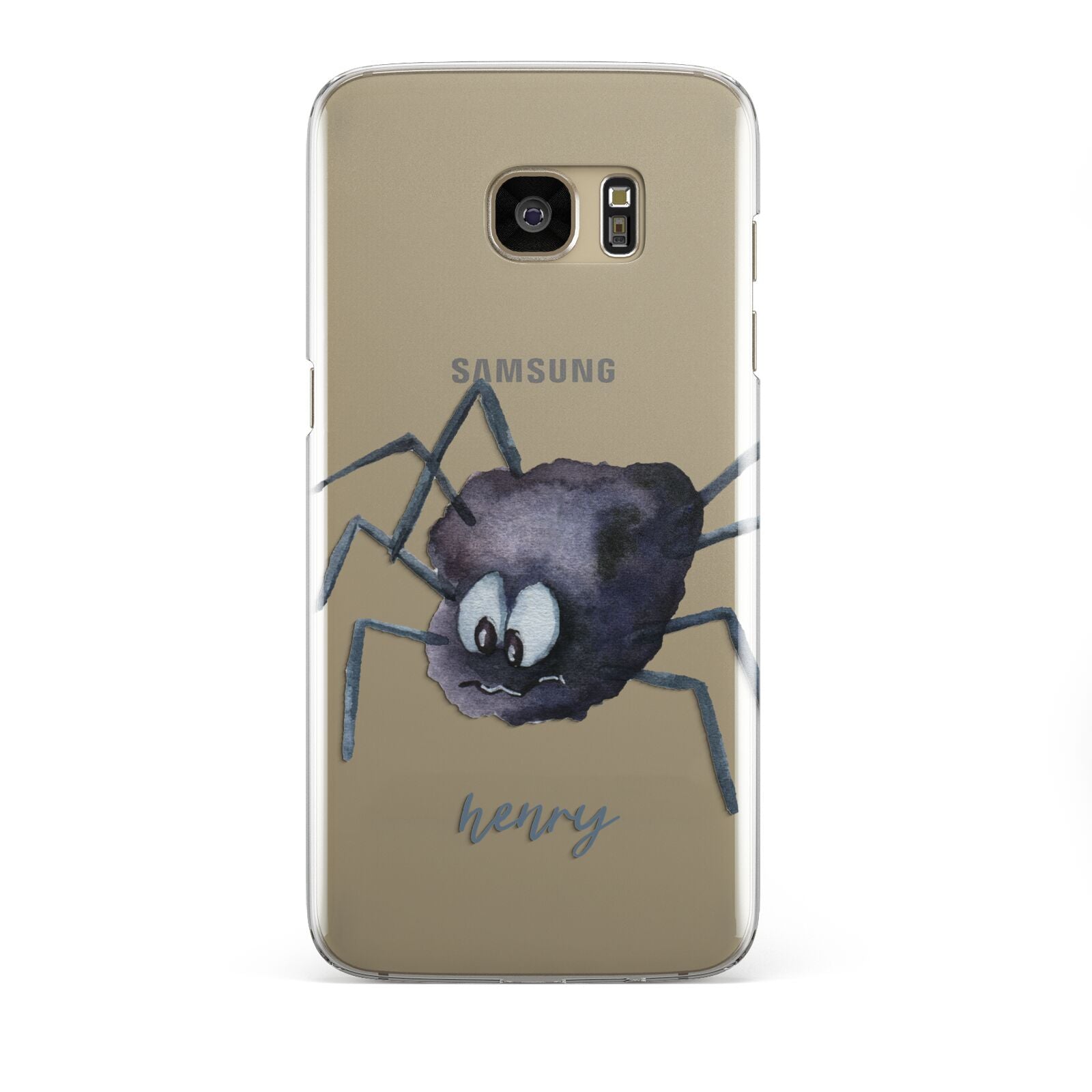 Scared Spider Personalised Samsung Galaxy S7 Edge Case