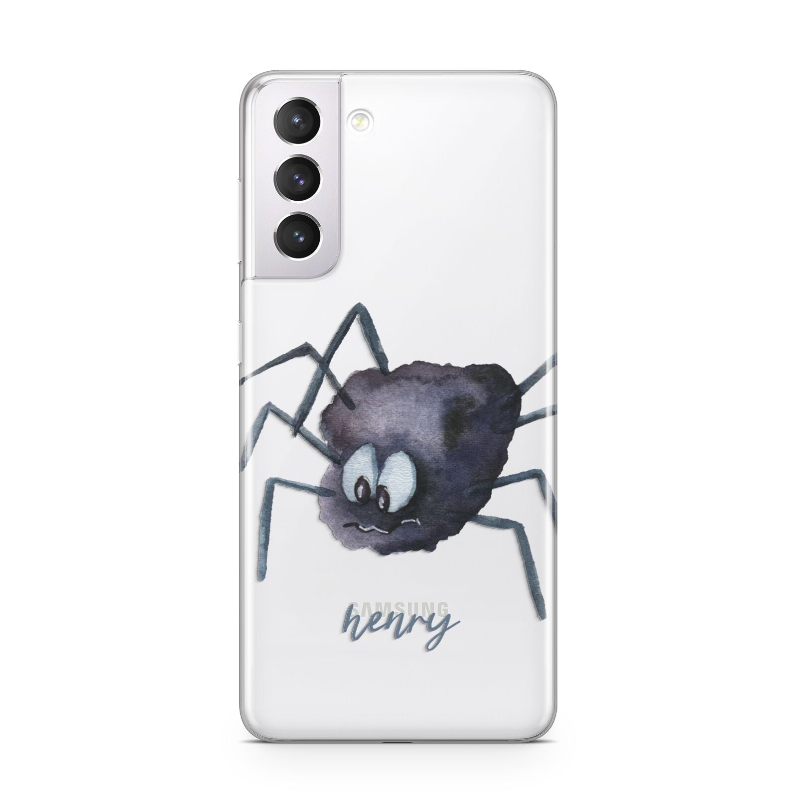 Scared Spider Personalised Samsung S21 Case