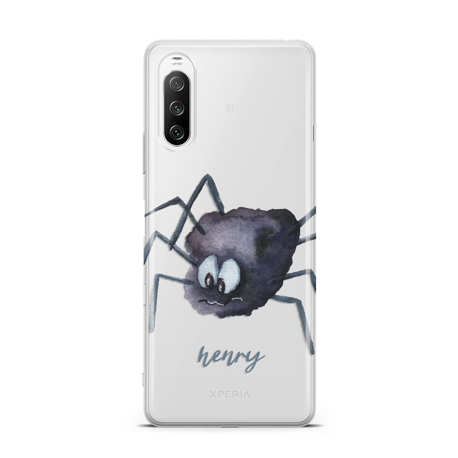 Scared Spider Personalised Sony Xperia 10 III Case