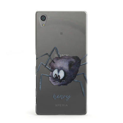 Scared Spider Personalised Sony Xperia Case