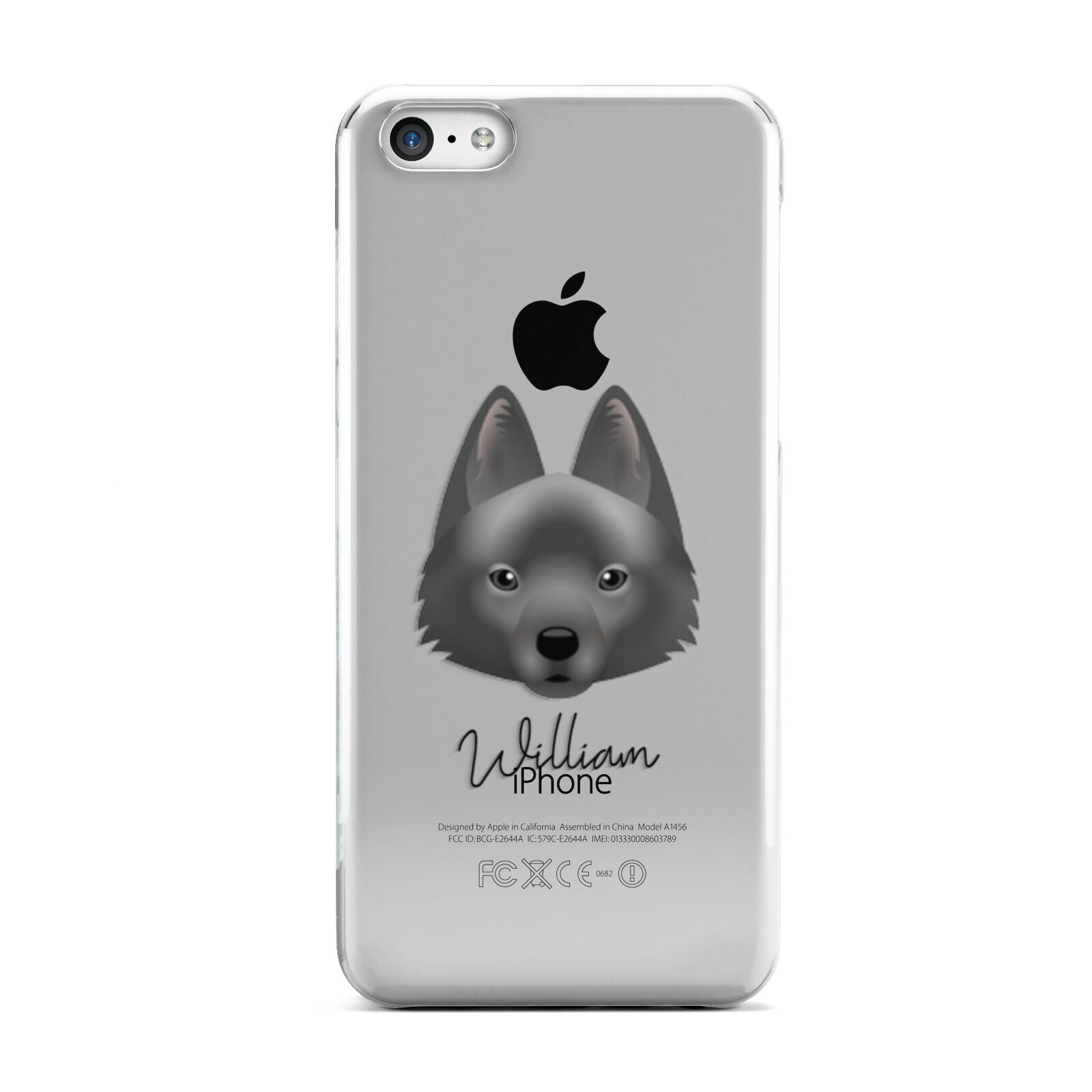 Schipperke Personalised Apple iPhone 5c Case