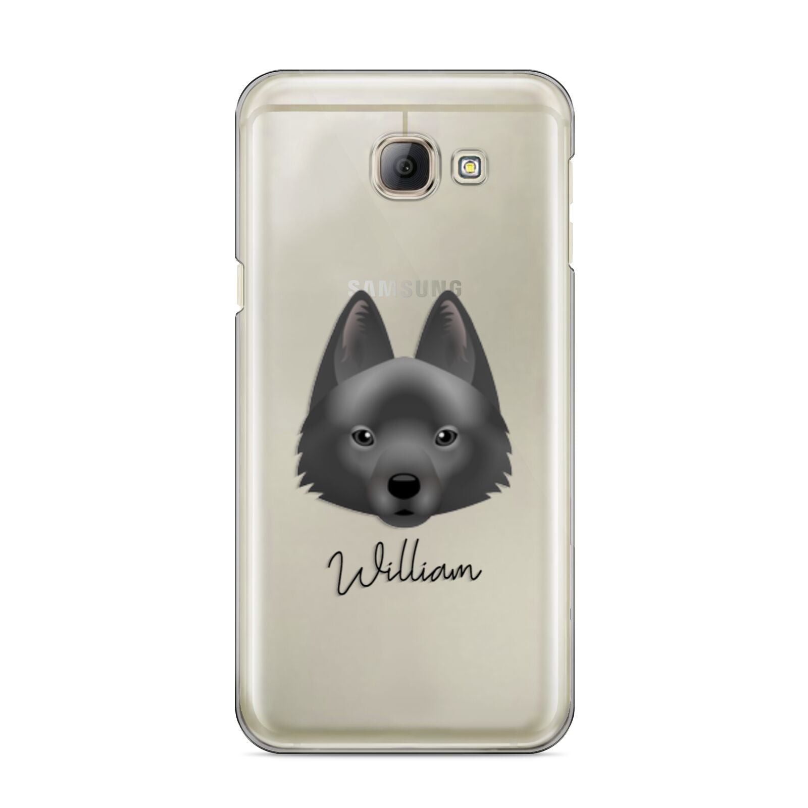 Schipperke Personalised Samsung Galaxy A8 2016 Case