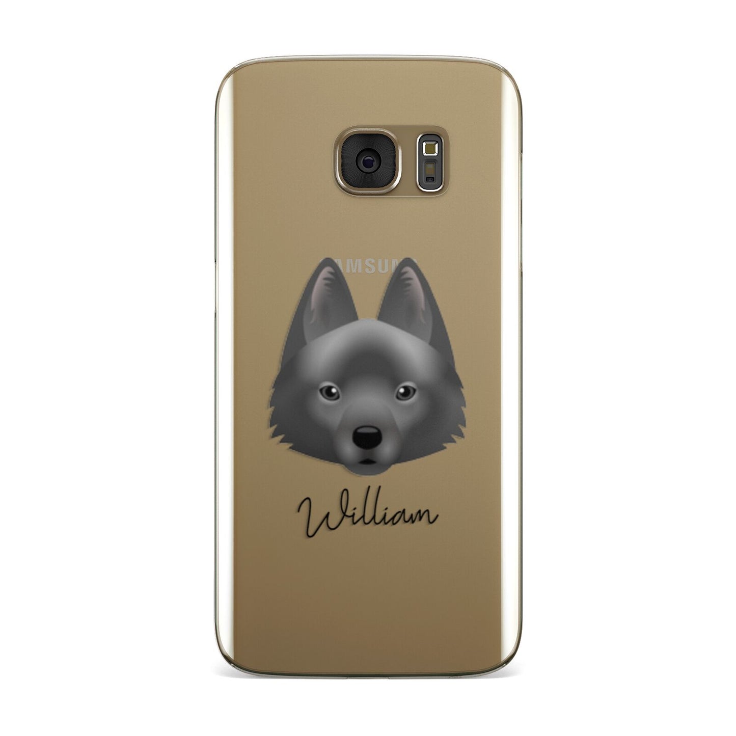 Schipperke Personalised Samsung Galaxy Case