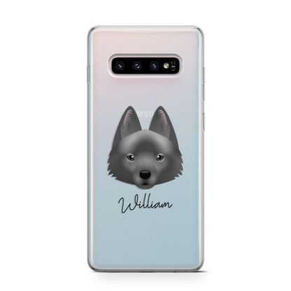 Schipperke Personalised Samsung Galaxy S10 Case