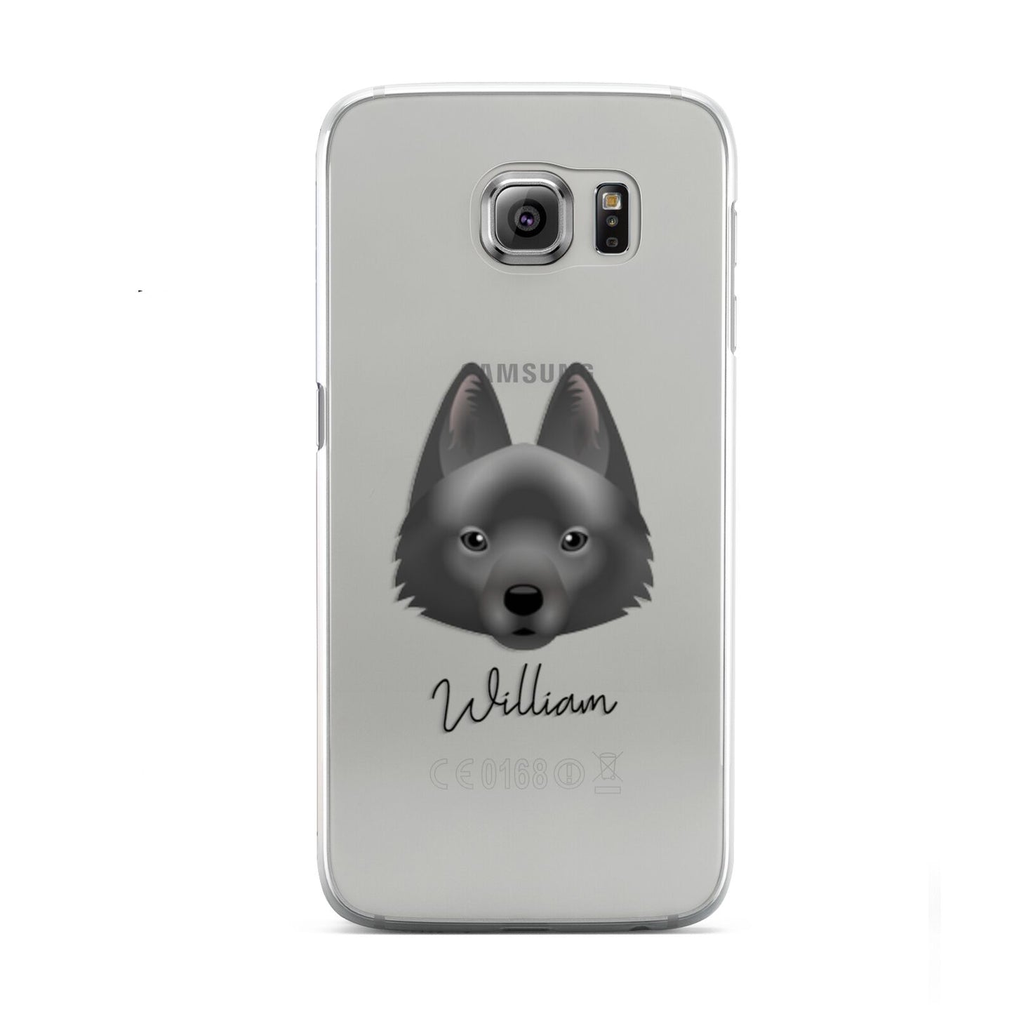 Schipperke Personalised Samsung Galaxy S6 Case