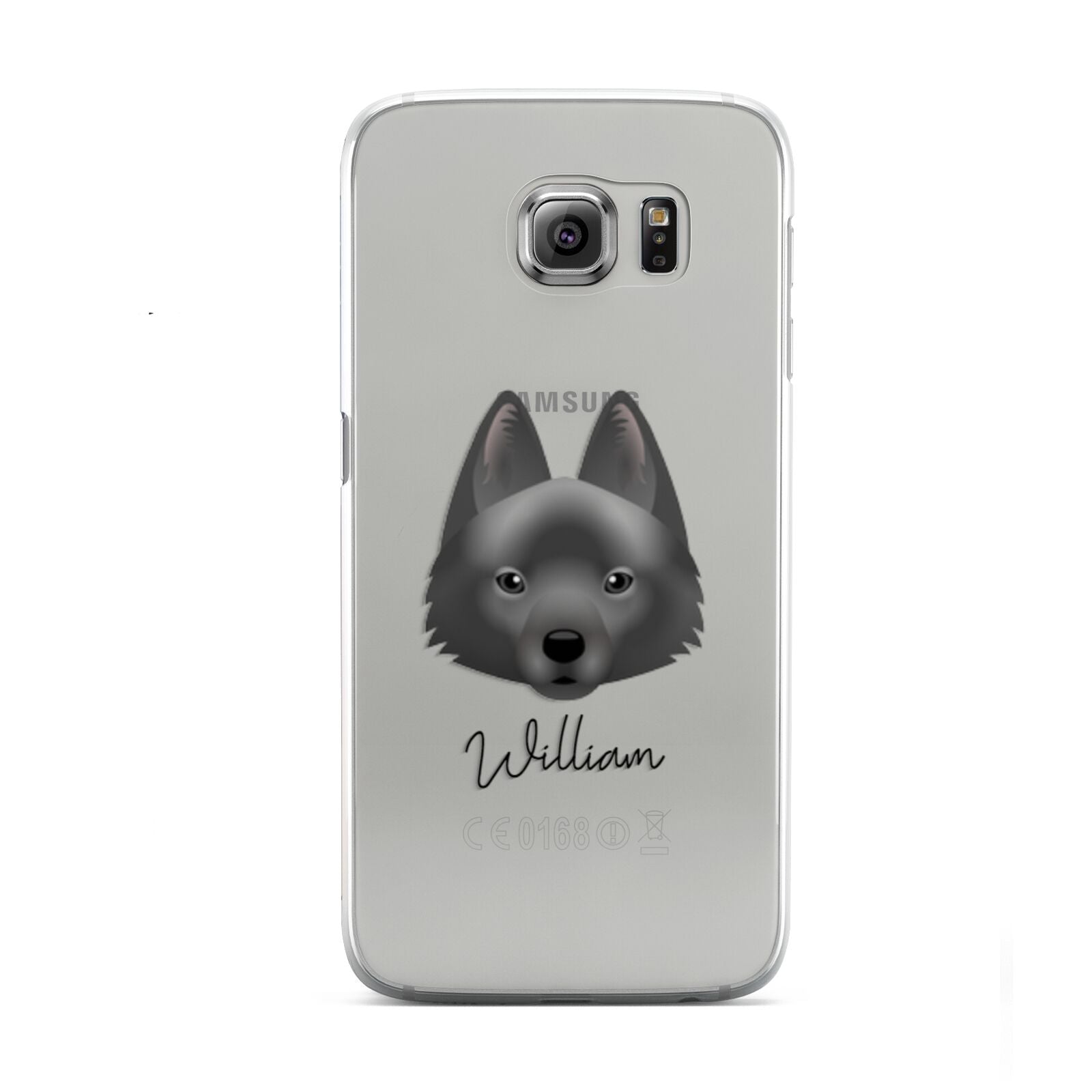 Schipperke Personalised Samsung Galaxy S6 Case