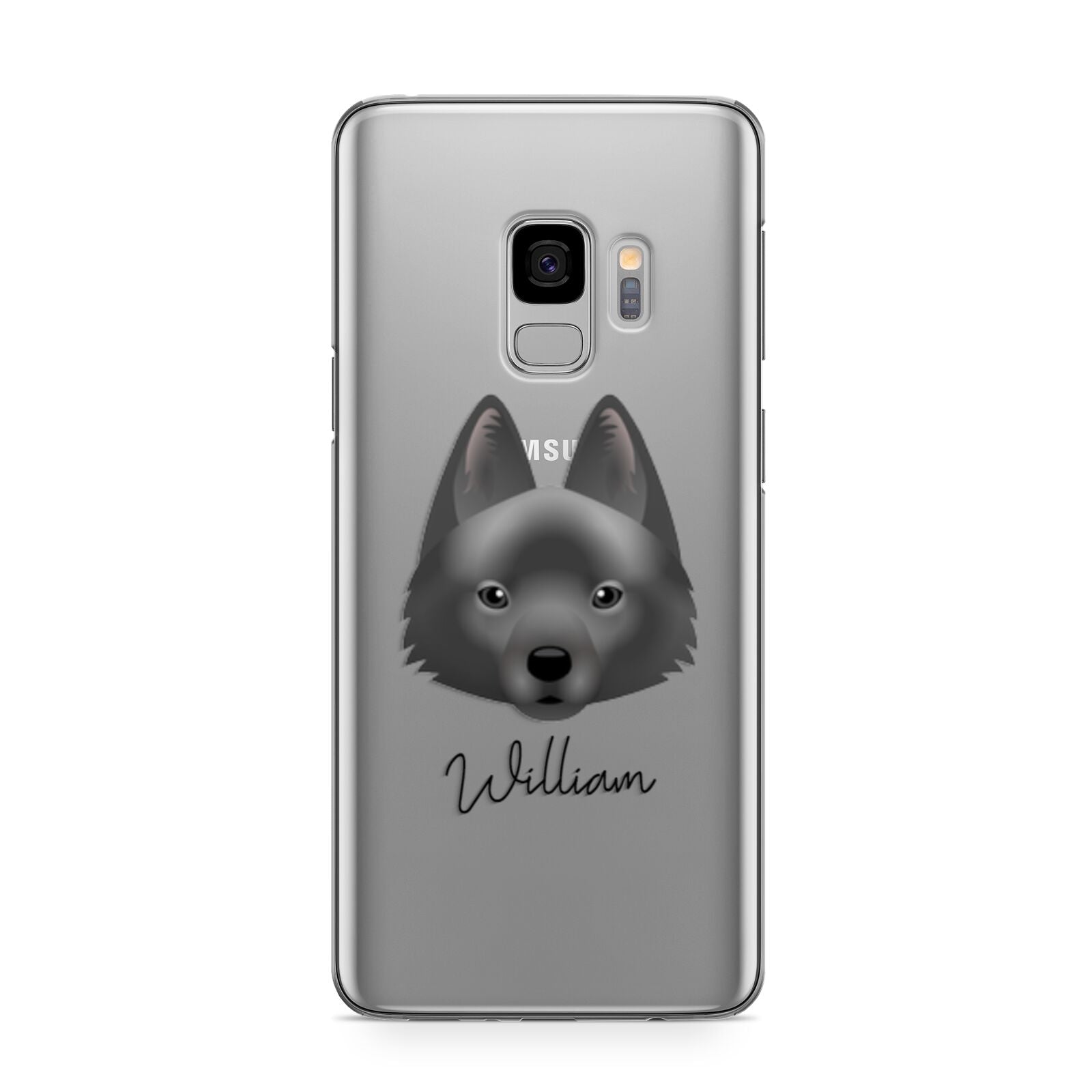 Schipperke Personalised Samsung Galaxy S9 Case