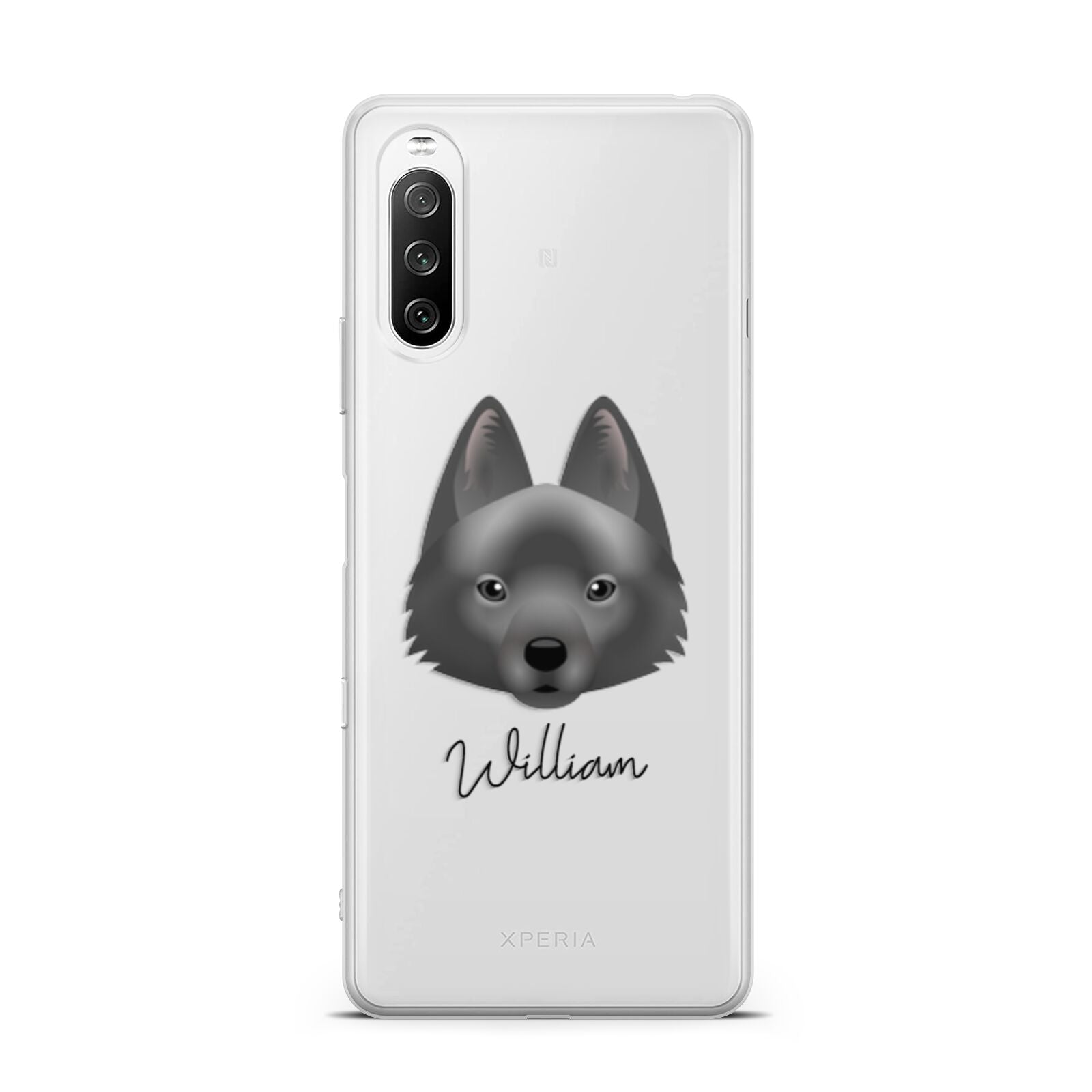 Schipperke Personalised Sony Xperia 10 III Case