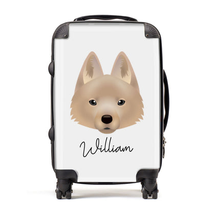 Schipperke Personalised Suitcase