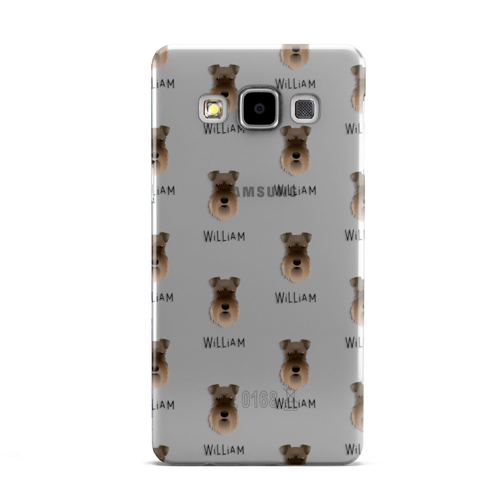 Schnauzer Icon with Name Samsung Galaxy A5 Case