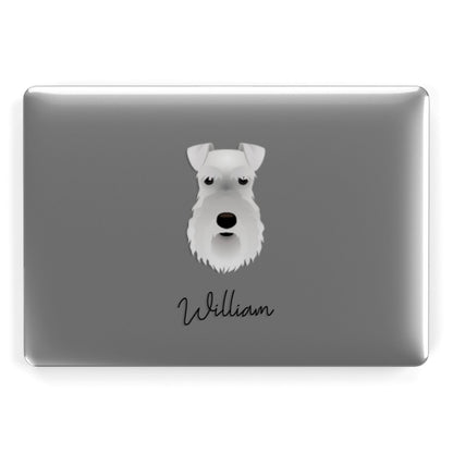 Schnauzer Personalised Apple MacBook Case