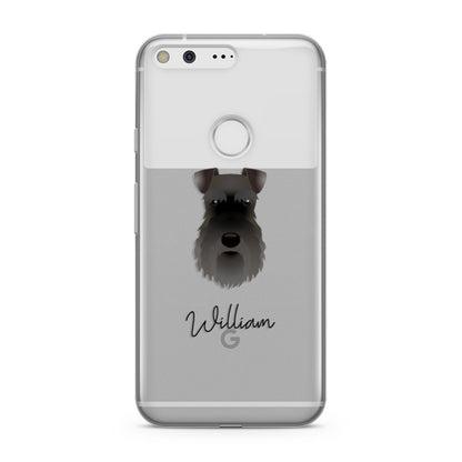 Schnauzer Personalised Google Pixel Case