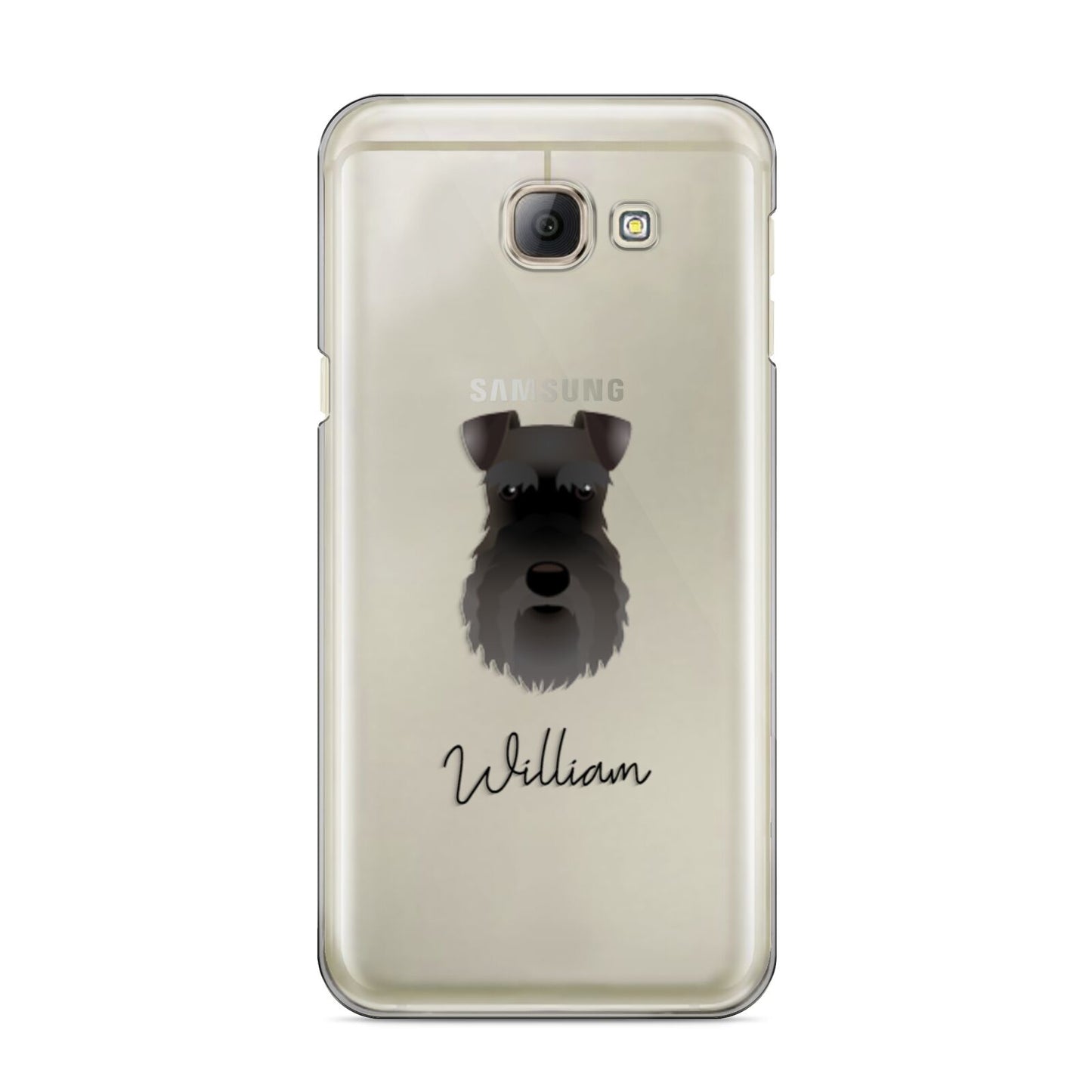 Schnauzer Personalised Samsung Galaxy A8 2016 Case