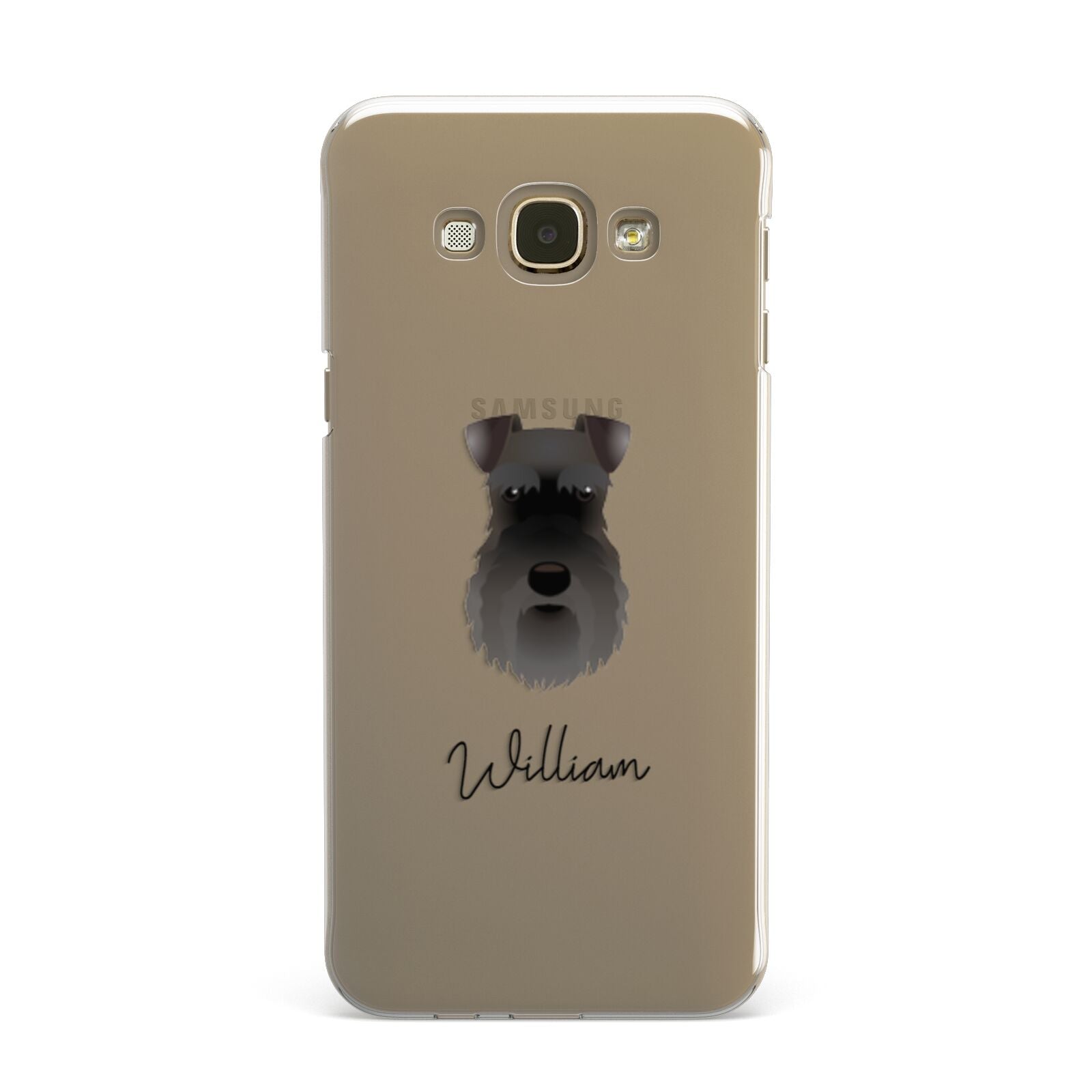 Schnauzer Personalised Samsung Galaxy A8 Case