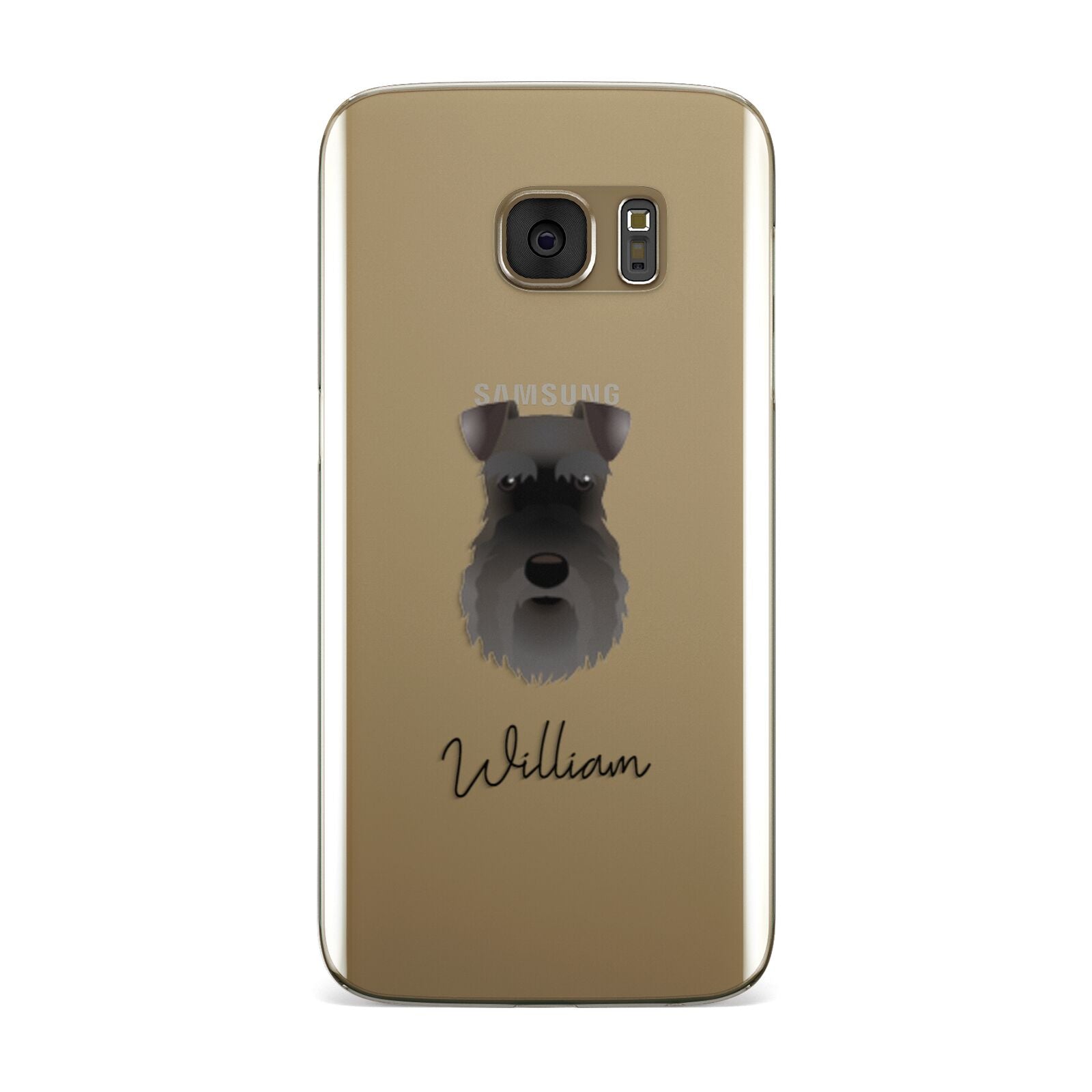 Schnauzer Personalised Samsung Galaxy Case