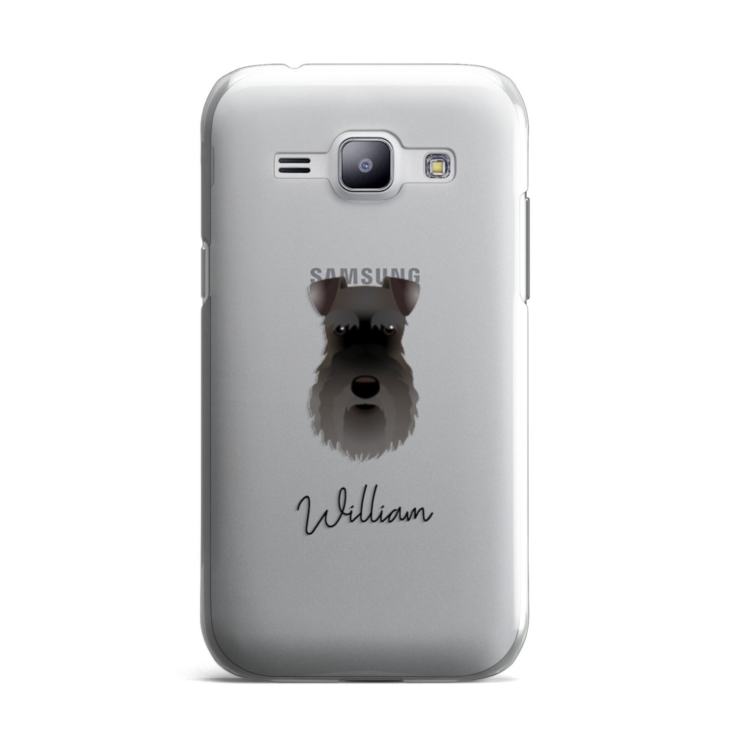 Schnauzer Personalised Samsung Galaxy J1 2015 Case