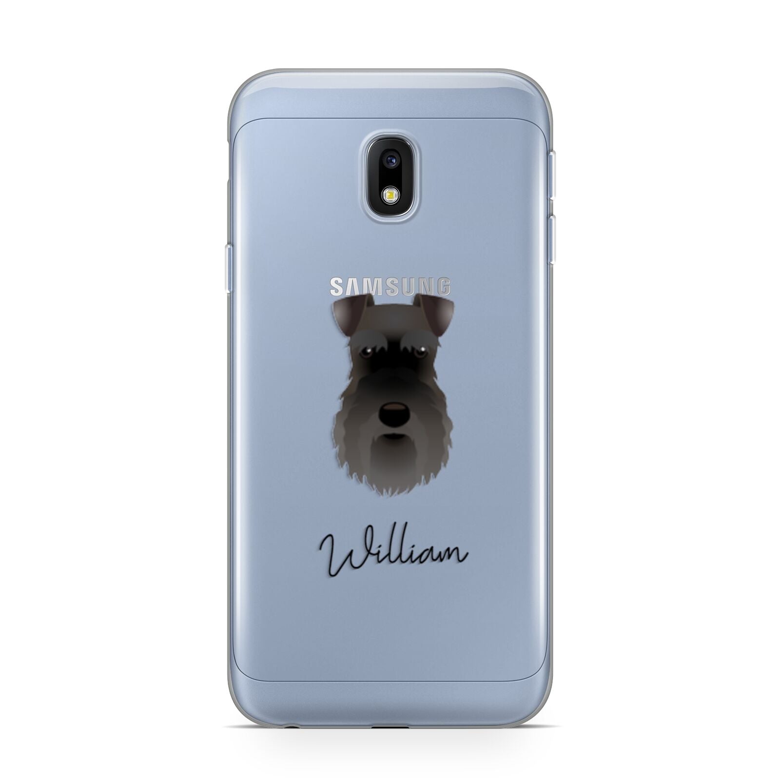 Schnauzer Personalised Samsung Galaxy J3 2017 Case