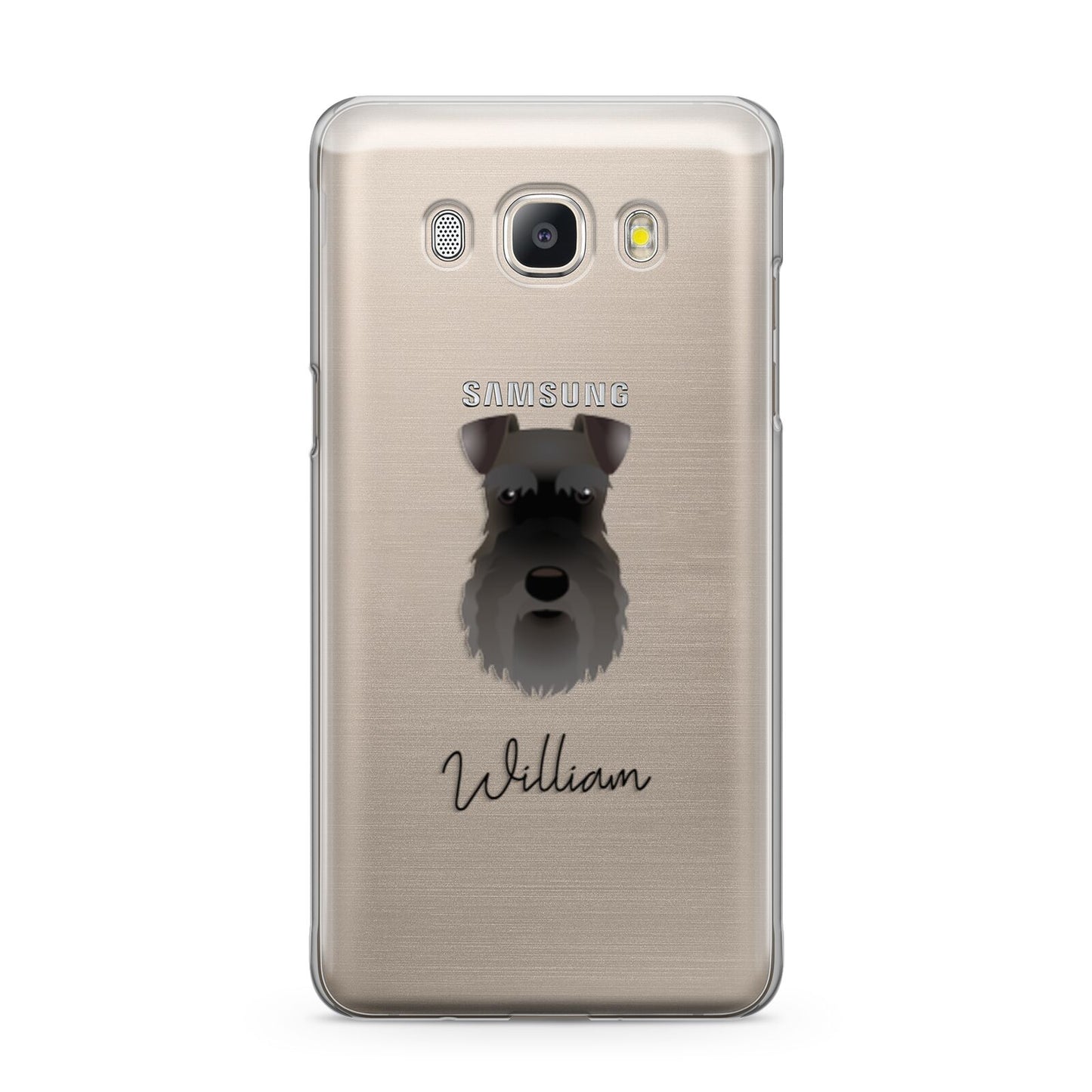 Schnauzer Personalised Samsung Galaxy J5 2016 Case