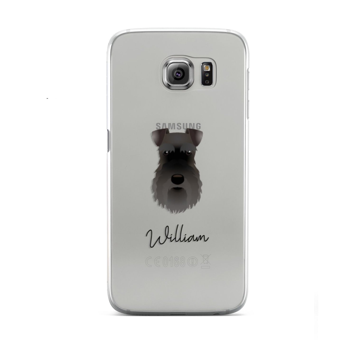 Schnauzer Personalised Samsung Galaxy S6 Case