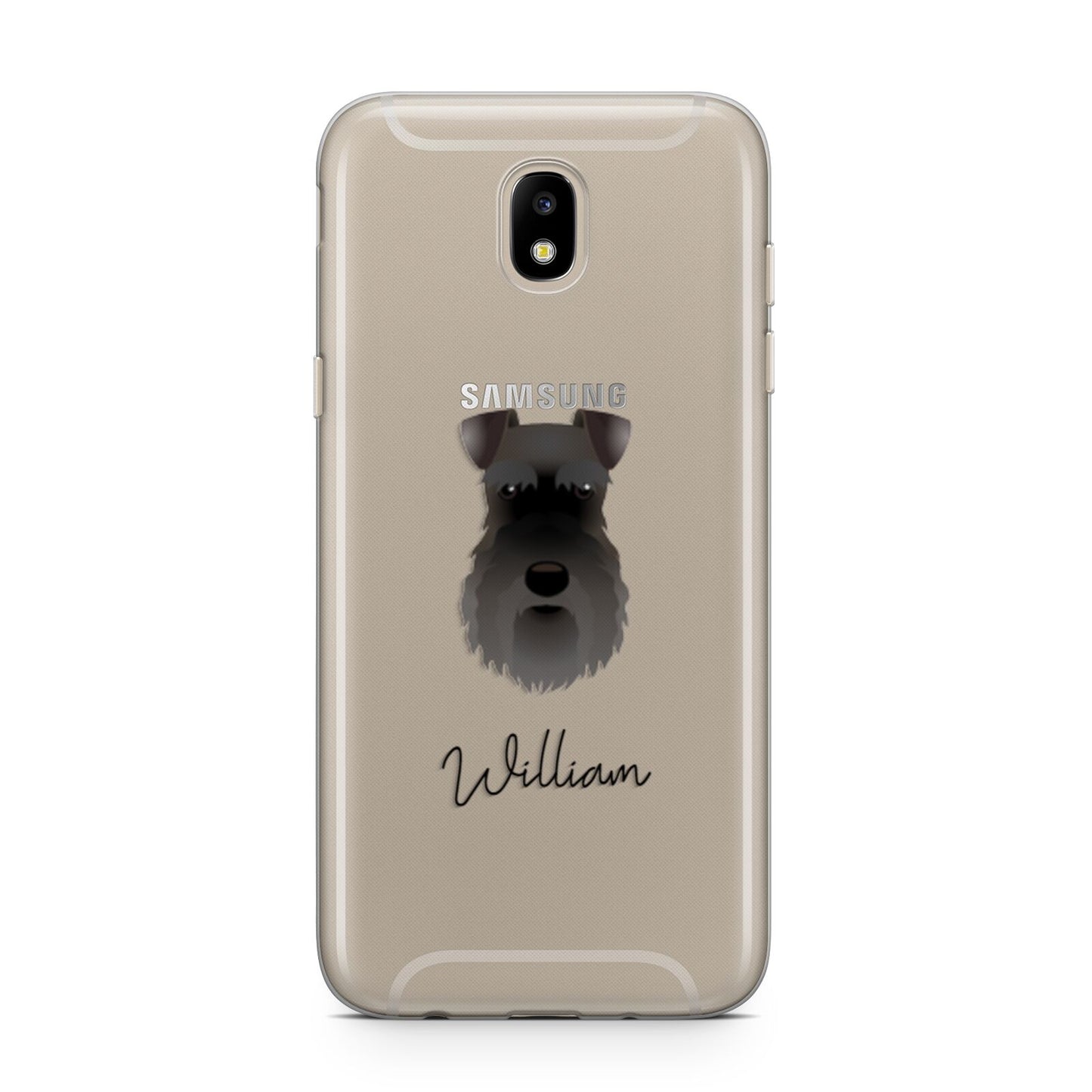 Schnauzer Personalised Samsung J5 2017 Case