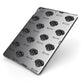 Schnoodle Icon with Name Apple iPad Case on Grey iPad Side View