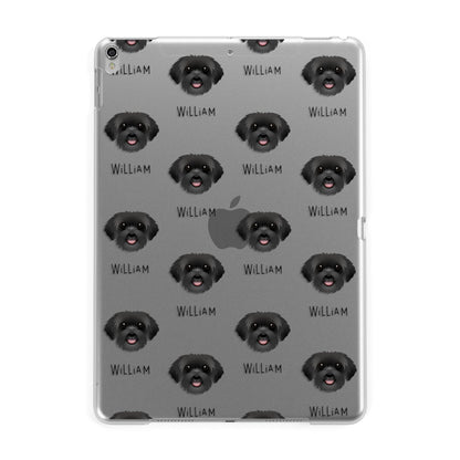 Schnoodle Icon with Name Apple iPad Silver Case