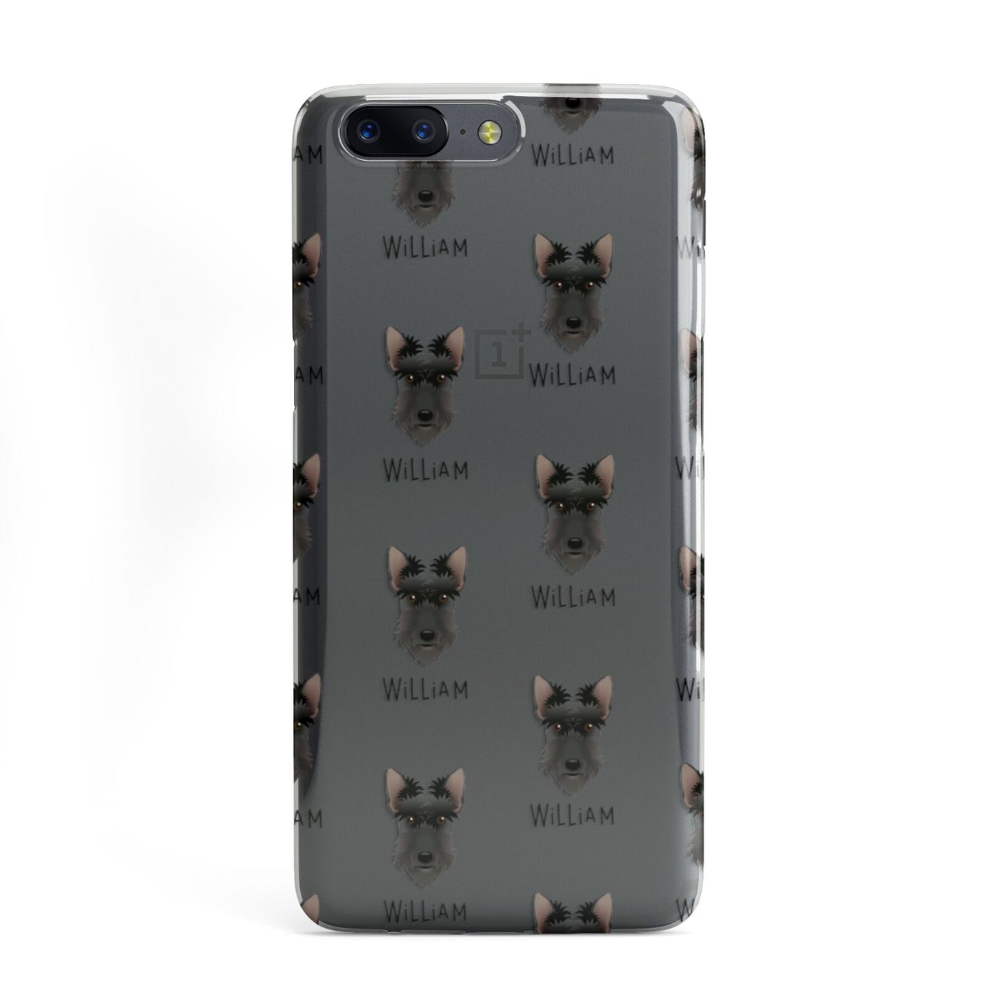 Scottish Terrier Icon with Name OnePlus Case