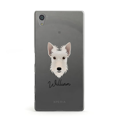 Scottish Terrier Personalised Sony Xperia Case