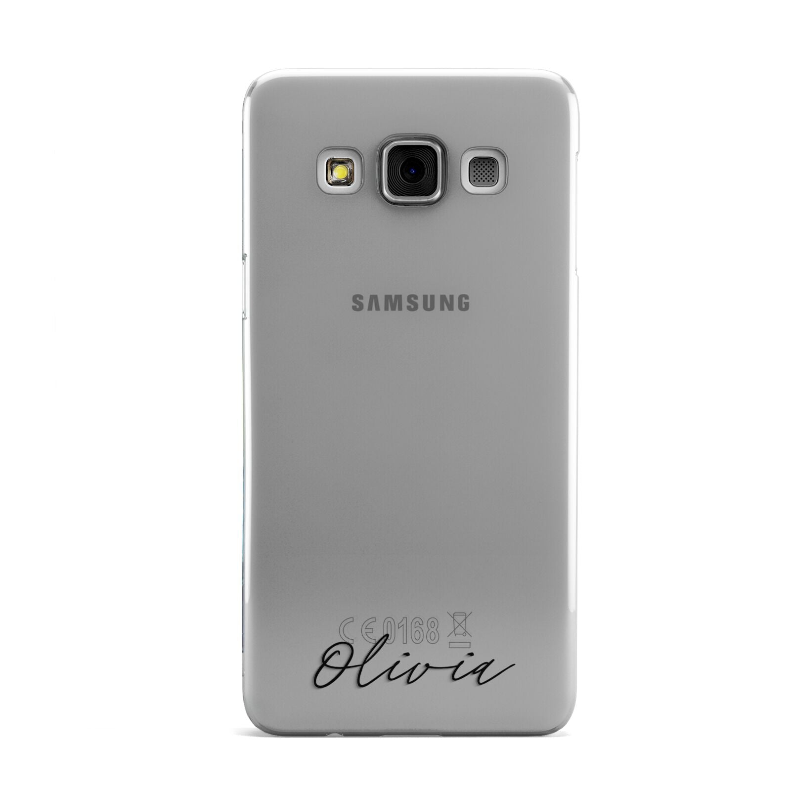 Scroll Text Name Samsung Galaxy A3 Case