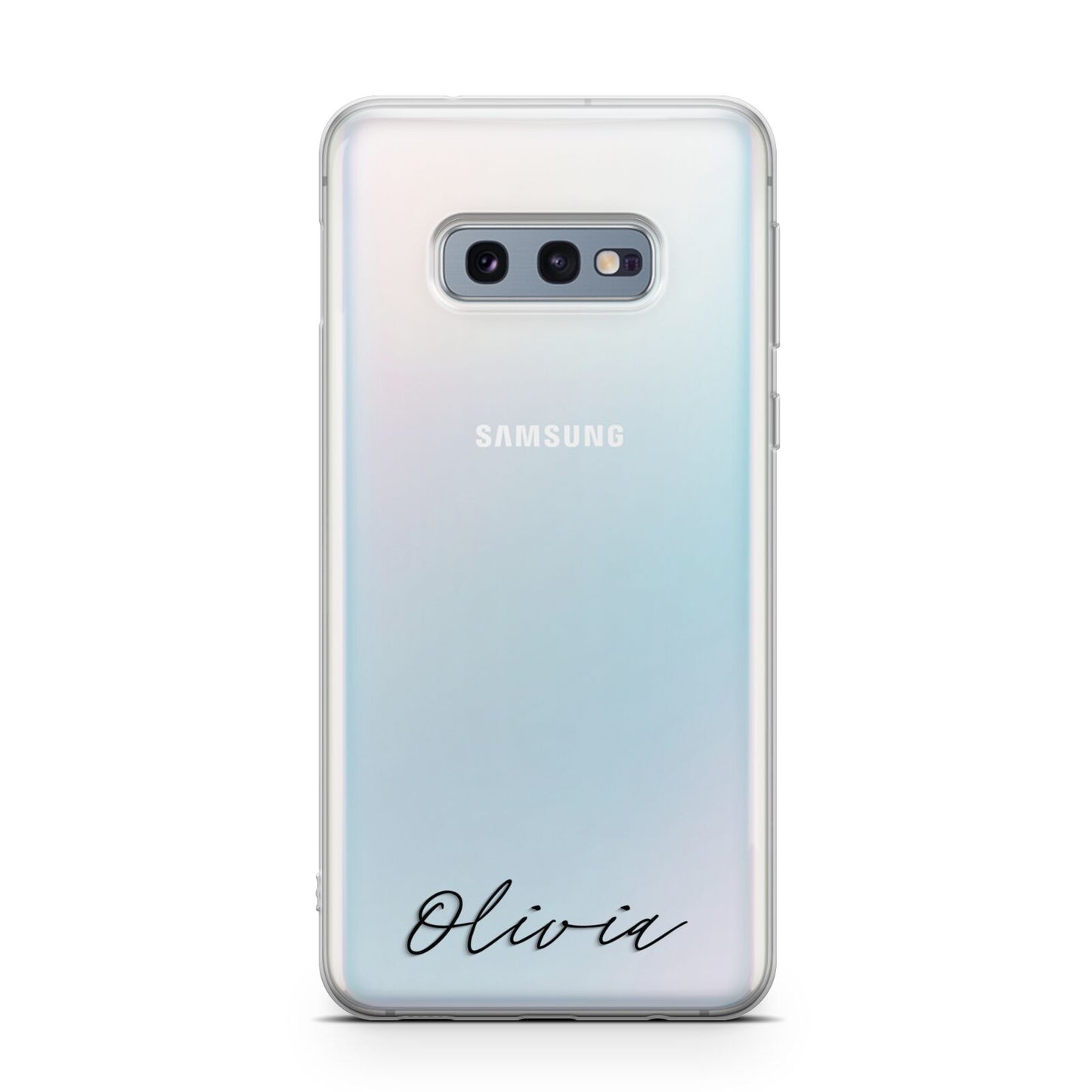 Scroll Text Name Samsung Galaxy S10E Case