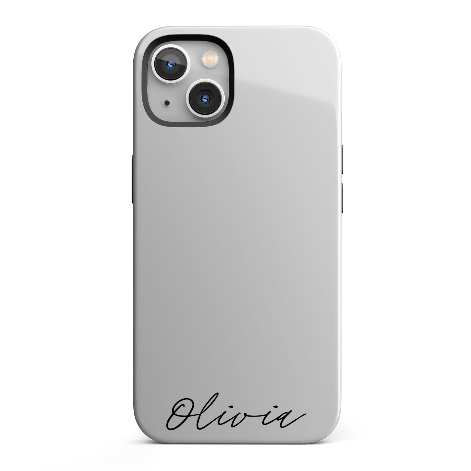 Scroll Text Name iPhone 13 Full Wrap 3D Tough Case