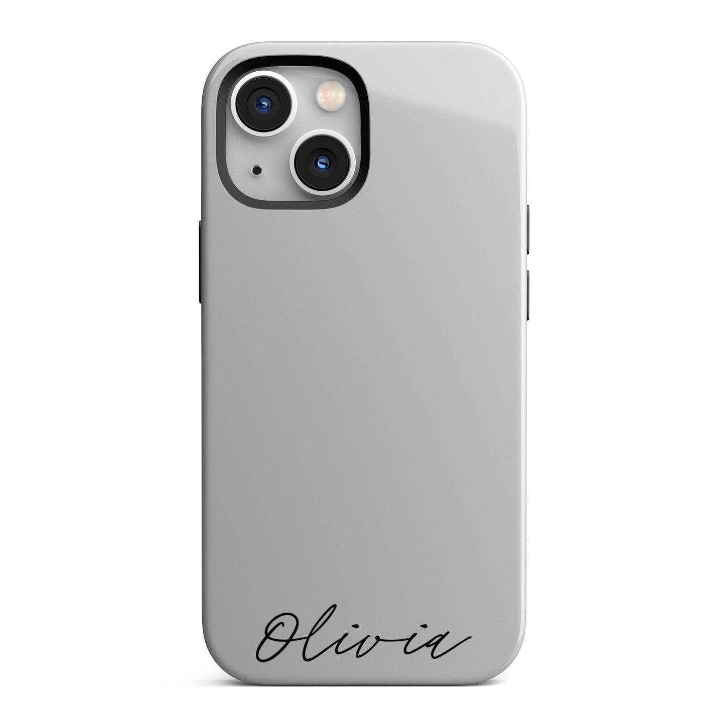 Scroll Text Name iPhone 13 Mini Full Wrap 3D Tough Case