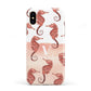 Sea Horse Personalised Apple iPhone XS 3D Tough