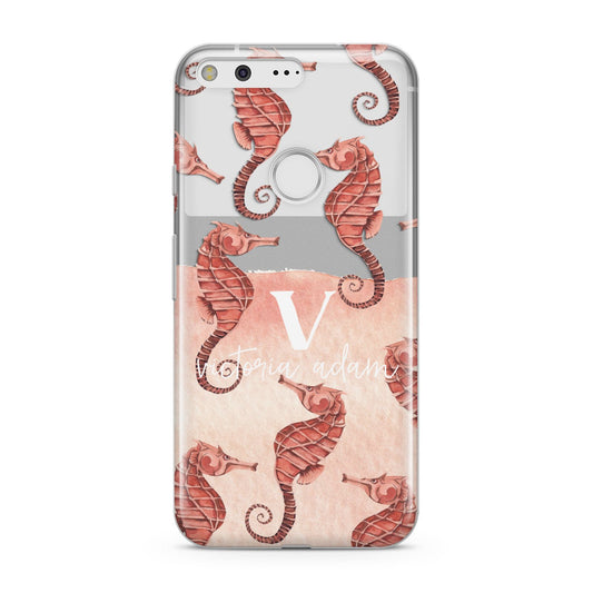 Sea Horse Personalised Google Pixel Case