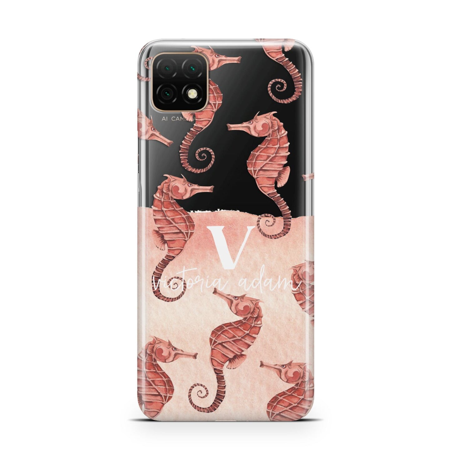 Sea Horse Personalised Huawei Enjoy 20 Phone Case