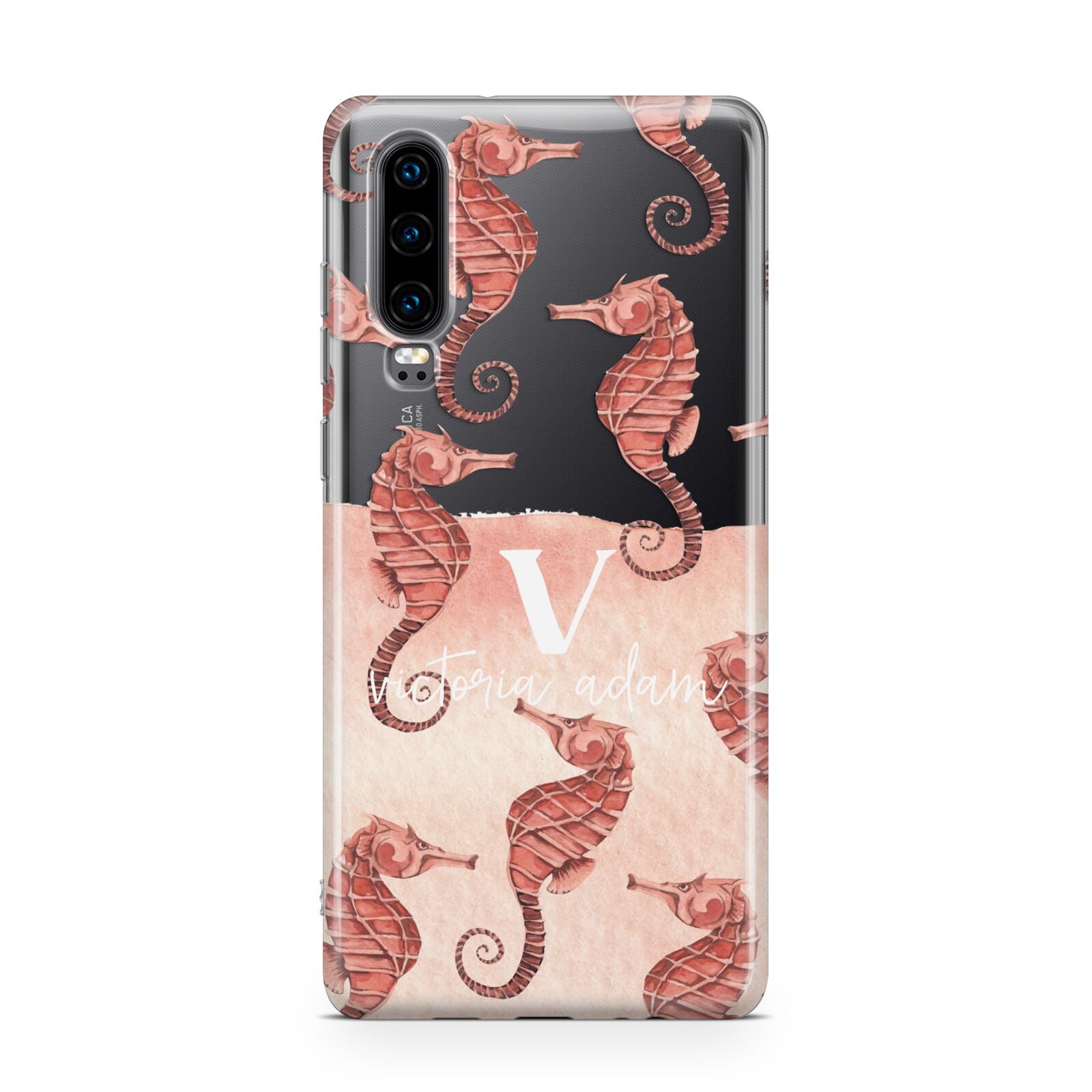 Sea Horse Personalised Huawei P30 Phone Case