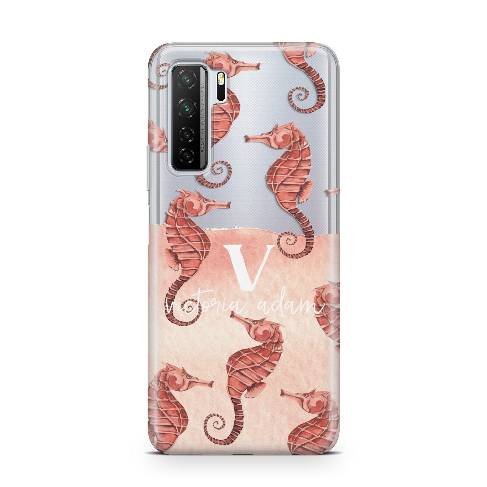 Sea Horse Personalised Huawei P40 Lite 5G Phone Case