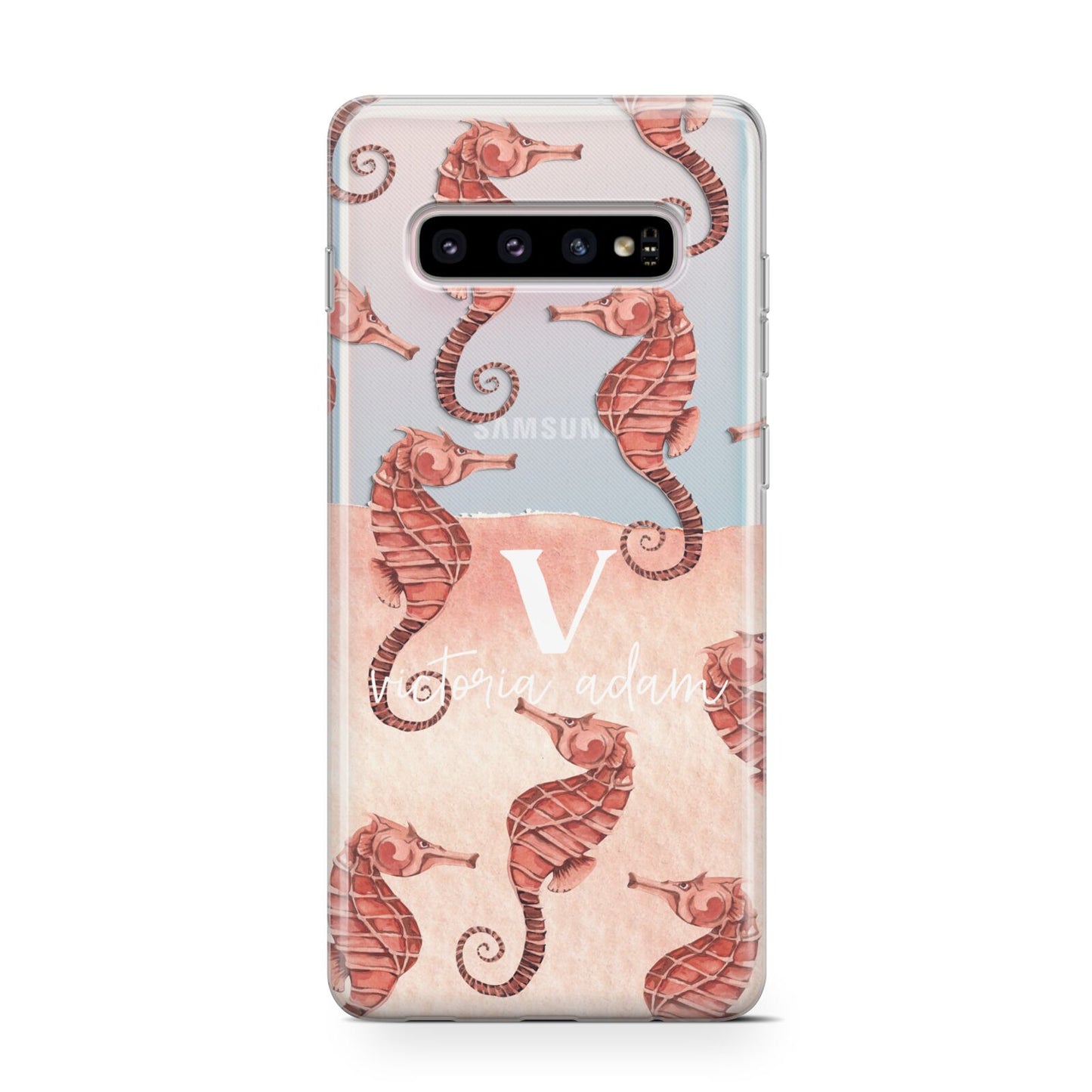 Sea Horse Personalised Protective Samsung Galaxy Case