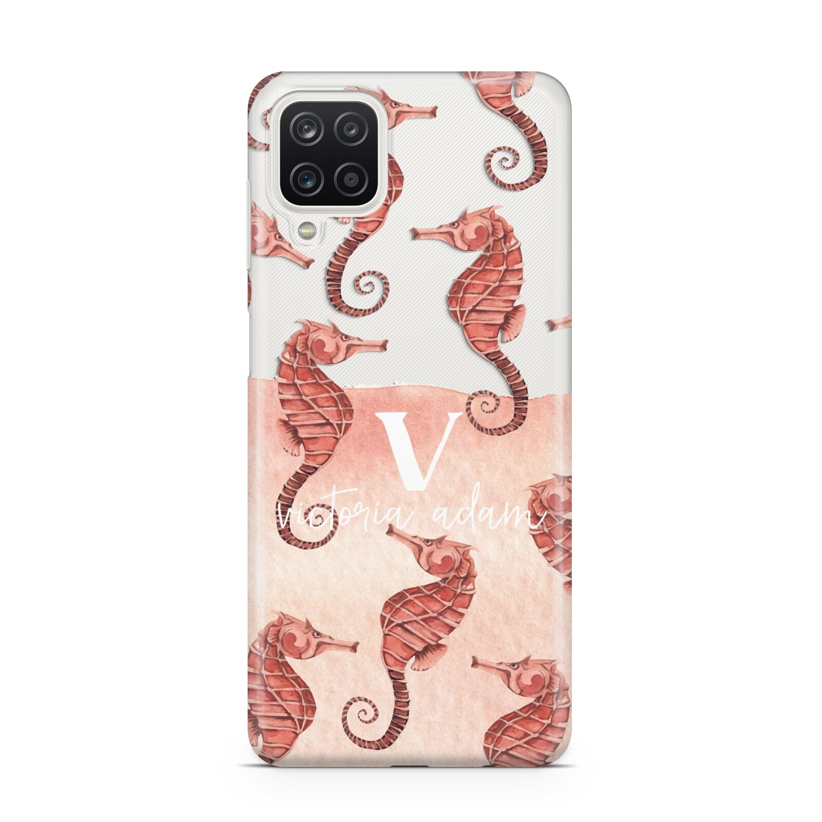 Sea Horse Personalised Samsung A12 Case