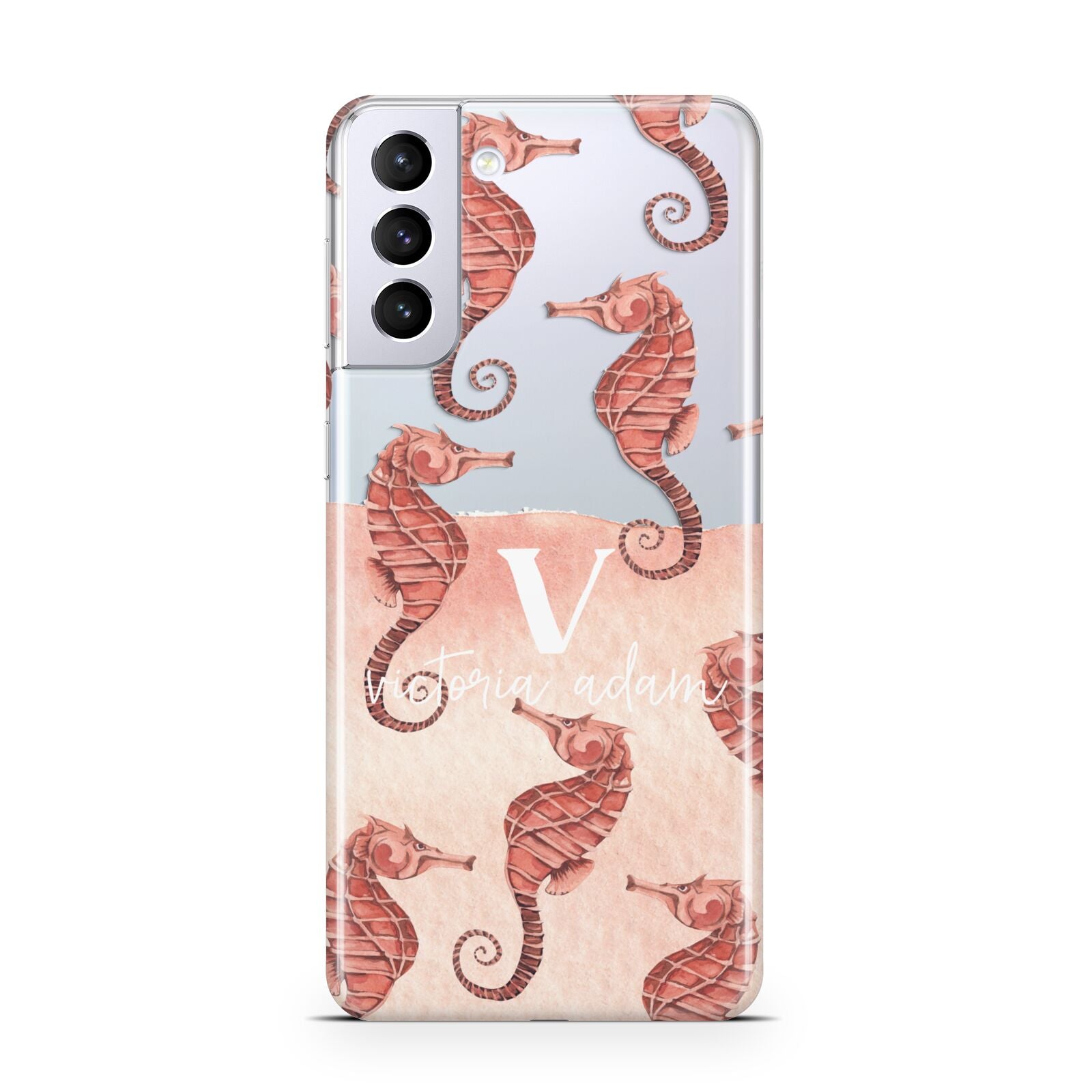 Sea Horse Personalised Samsung S21 Plus Case