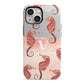 Sea Horse Personalised iPhone 13 Mini Full Wrap 3D Tough Case