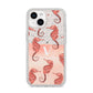Sea Horse Personalised iPhone 14 Glitter Tough Case Starlight